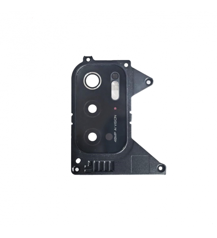 Embellecedor Cristal Cámara Lente para Xiaomi Poco M3 Pro 5G M2103K19PG Negro