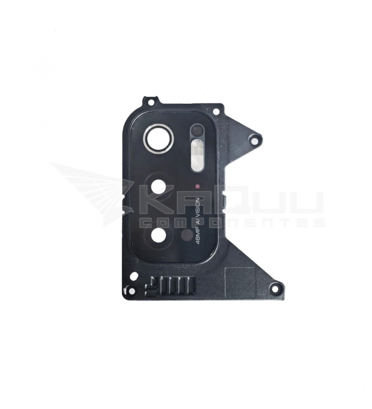 Embellecedor Cristal Cámara Lente para Xiaomi Poco M3 Pro 5G M2103K19PG Negro