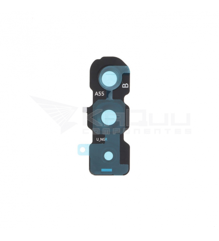 Embellecedor Cristal Cámara Lente para Samsung Galaxy A55 5G A556B Azul