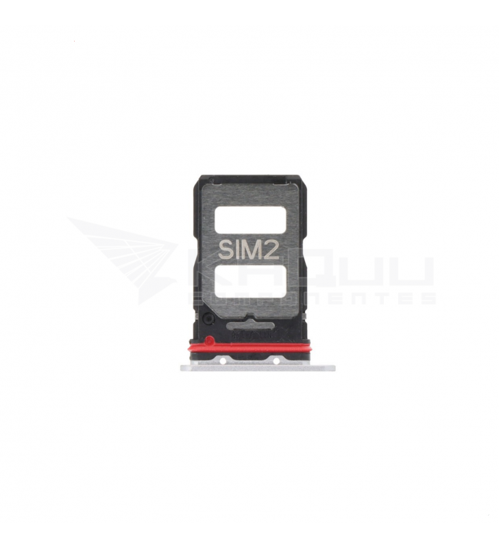 Bandeja Sim Dual para Xiaomi Poco F6 Pro MZB0HBBEU Blanco
