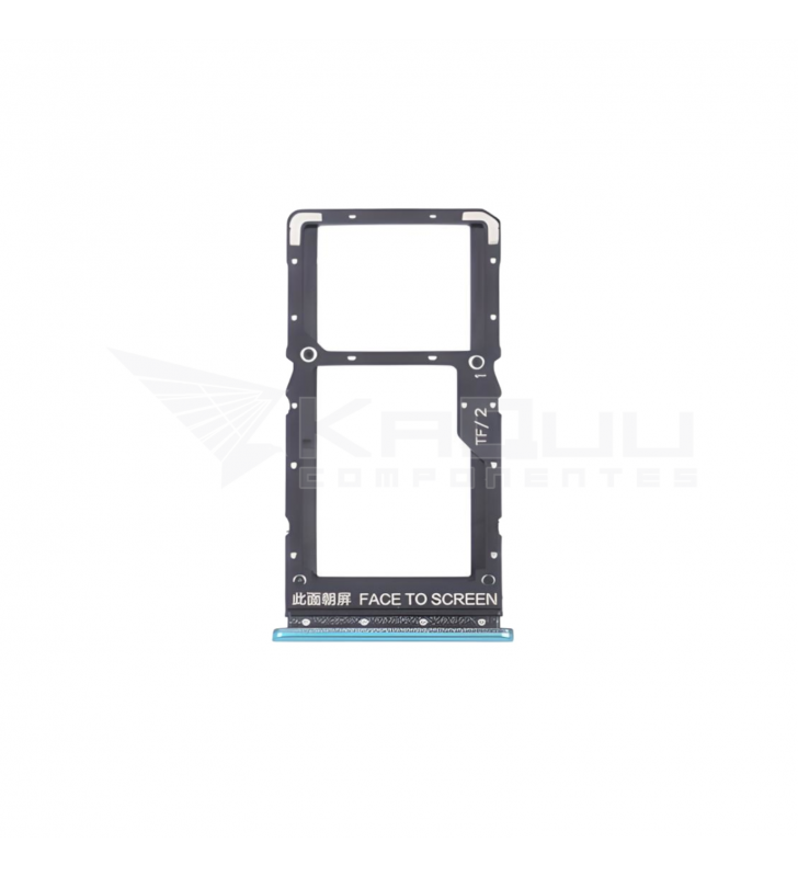 Bandeja Sim Dual para Xiaomi Poco M3 Pro 5G M2103K19PG, Xiaomi Poco Redmi Note 10 5G M2103K19G Verde