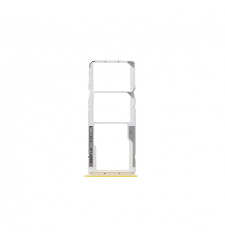 Bandeja Sim Dual para Xiaomi Poco M4 5G 22041219PG Amarillo