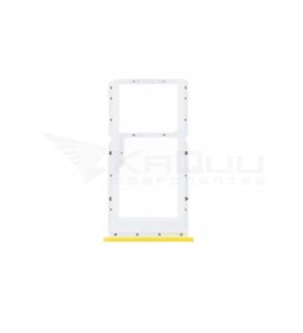 Bandeja Sim Dual para Xiaomi Poco M3 Pro 5G M2103K19PG, Xiaomi Poco Redmi Note 10 5G M2103K19G Amarillo