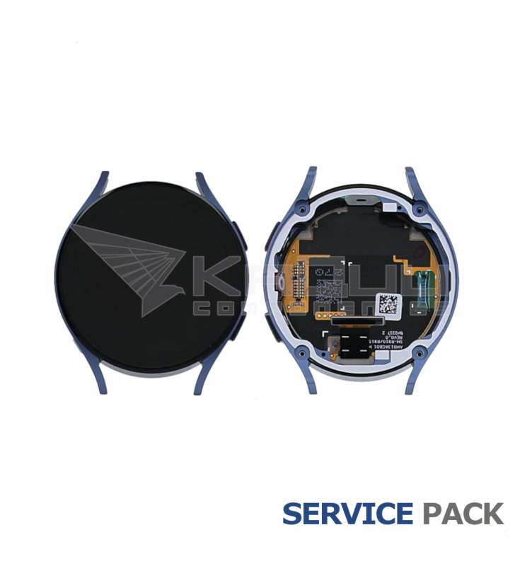 Pantalla Lcd Samsung Galaxy Watch5 44mm R910 Versión Wifi Marco Azul GH82-30042B Service Pack