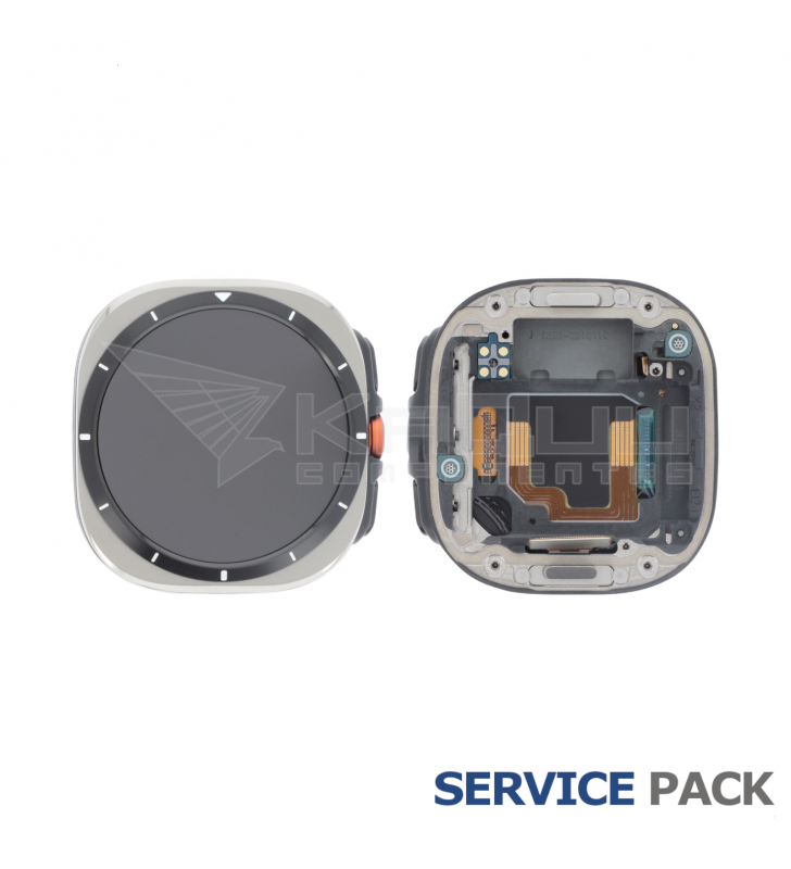 Pantalla Lcd Samsung Galaxy Watch Ultra 47mm L705U Versión LTE Marco Plata GH82-35194B Service Pack