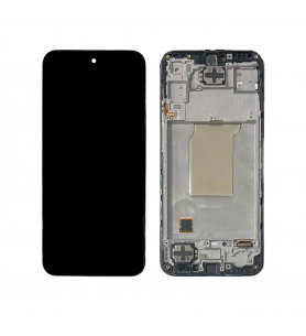 Pantalla Lcd Samsung Galaxy M35 M356B Marco Negro GH82-35001A Service Pack