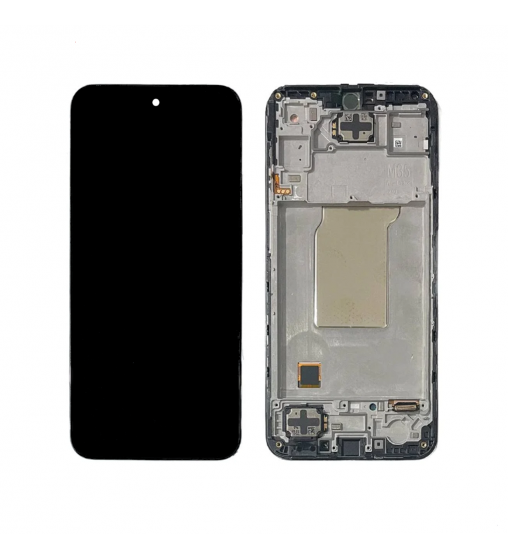 Pantalla Lcd Samsung Galaxy M35 M356B Marco Negro GH82-35001A Service Pack