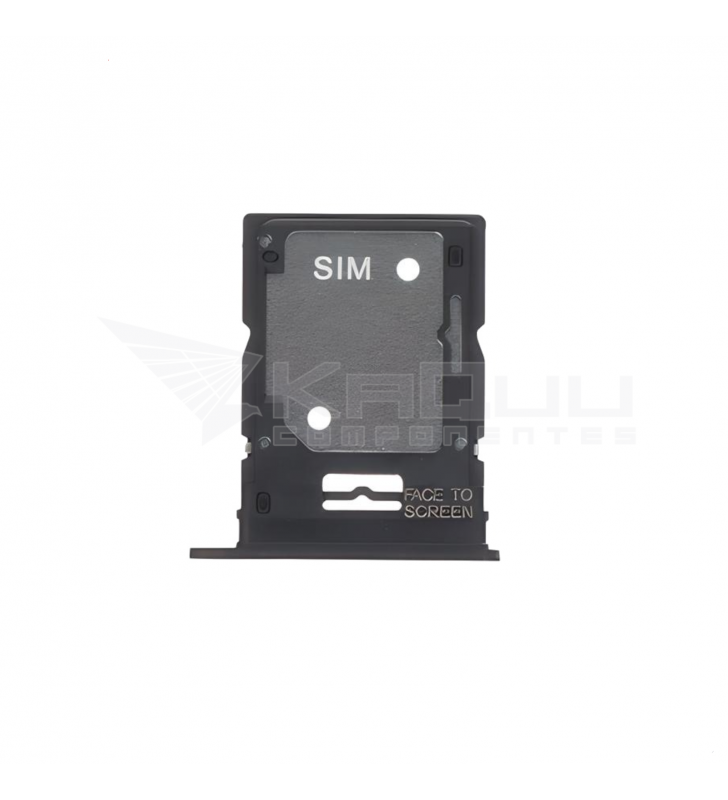 Bandeja Sim Dual para Xiaomi Poco X4 Pro 5G 2201116PG Negro
