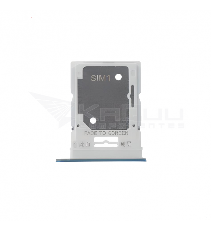 Bandeja Sim Dual para Xiaomi Poco X4 Pro 5G 2201116PG Azul