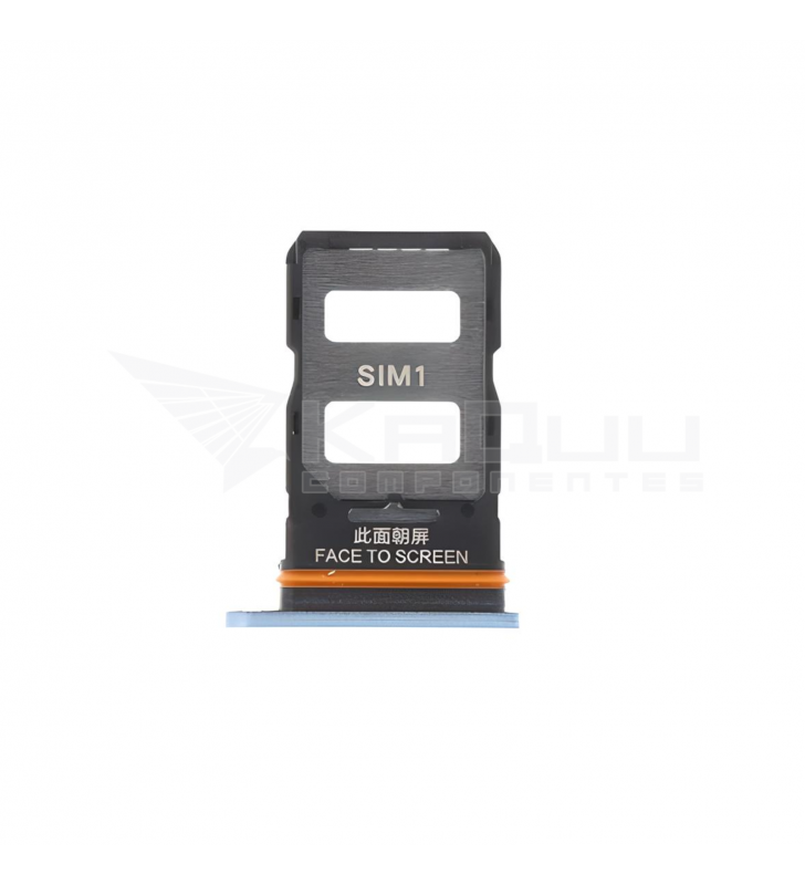 Bandeja Sim Dual para Xiaomi Poco X5 Pro 22101320G Azul