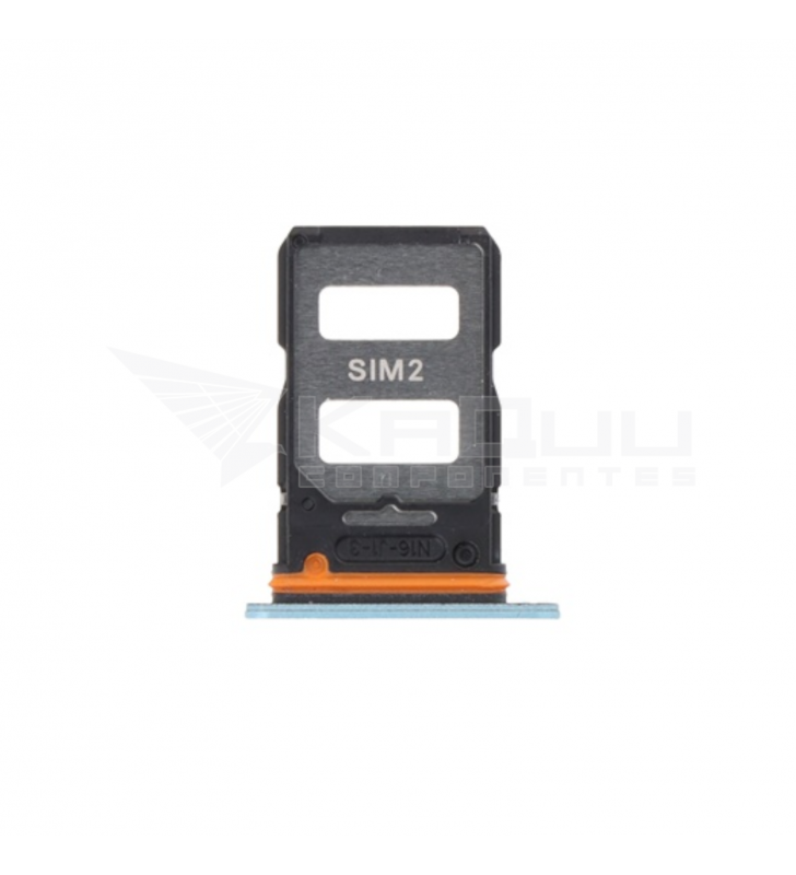 Bandeja Sim Dual para Xiaomi Poco X6 5G 23122PCD1G Azul