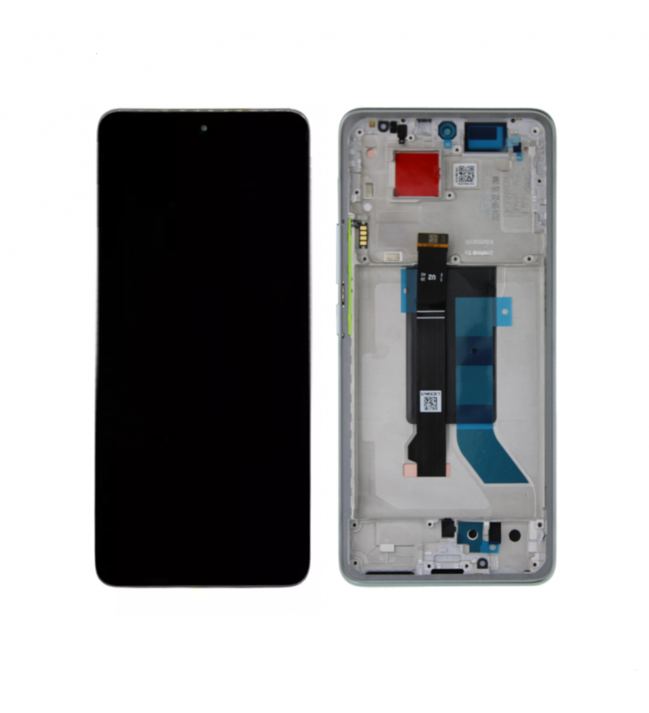 Pantalla Lcd Xiaomi Redmi Note 14 Pro 5G 24090RA29C Marco Azul 56002500O1600 Service Pack Versión India