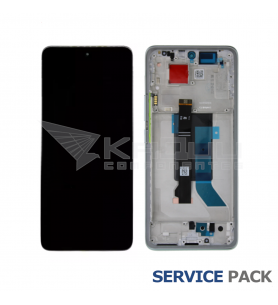 Pantalla Lcd Xiaomi Redmi Note 14 Pro 5G 24090RA29C Marco Azul 56002500O1600 Service Pack Versión India