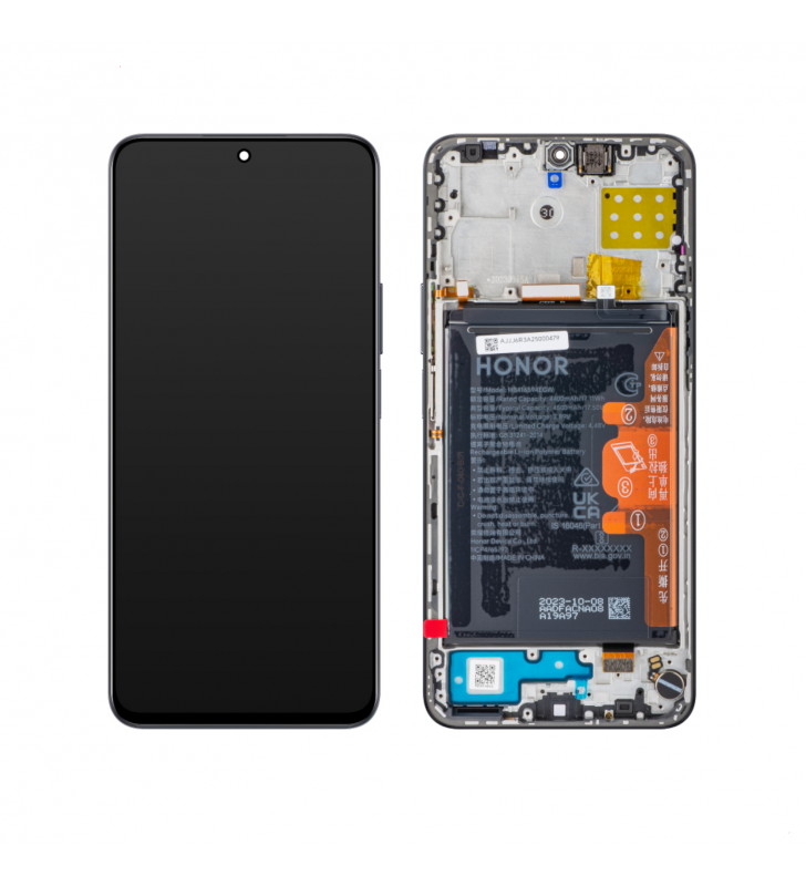 Pantalla Lcd Honor 90 Lite CRT-NX1, Honor X8a CRT-LX1 Marco Negro 0235AEUH Service Pack