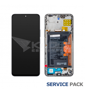Pantalla Lcd Honor 90 Lite CRT-NX1, Honor X8a CRT-LX1 Marco Negro 0235AEUH Service Pack