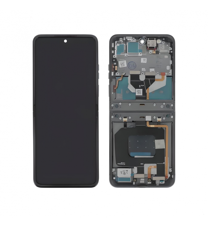 Pantalla Lcd Motorola Razr 50 XT2453, Razr 2024 Marco Gris 5D68C24806 5D68C24967 Service Pack