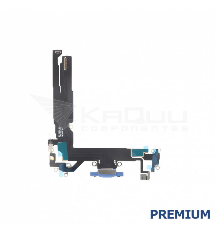 Flex Conector Carga para iPhone 16 A3287 Azul Premium