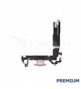 Flex Conector Carga para iPhone 16 A3287 Rosa Premium