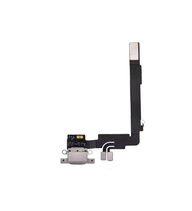 Flex Conector Carga para iPhone 16 Pro Max A3296 Gris Premium
