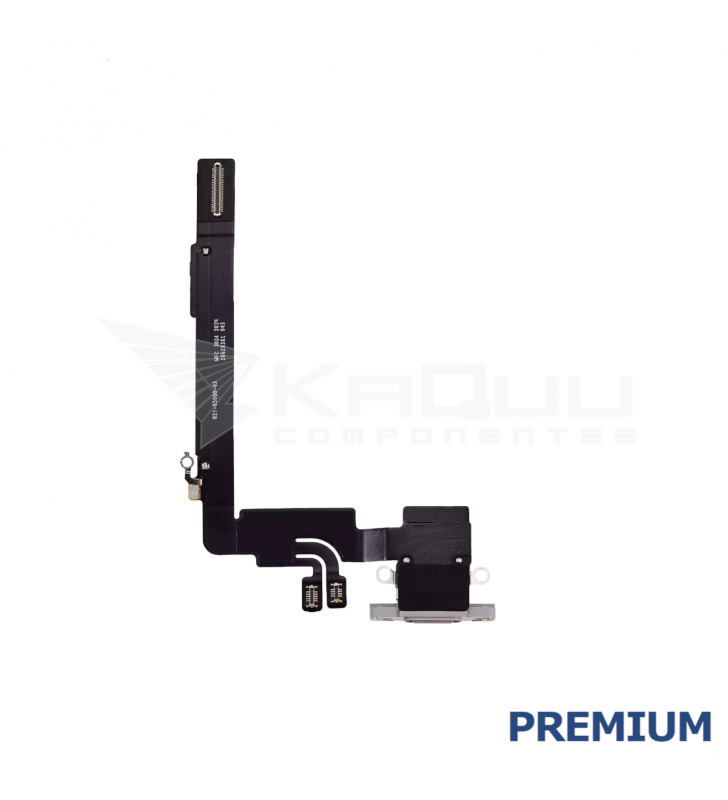Flex Conector Carga para iPhone 16 Pro Max A3296 Gris Premium