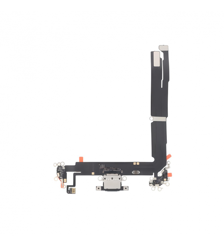 Flex Conector Carga para iPhone 16 Plus A3290 Negro Premium