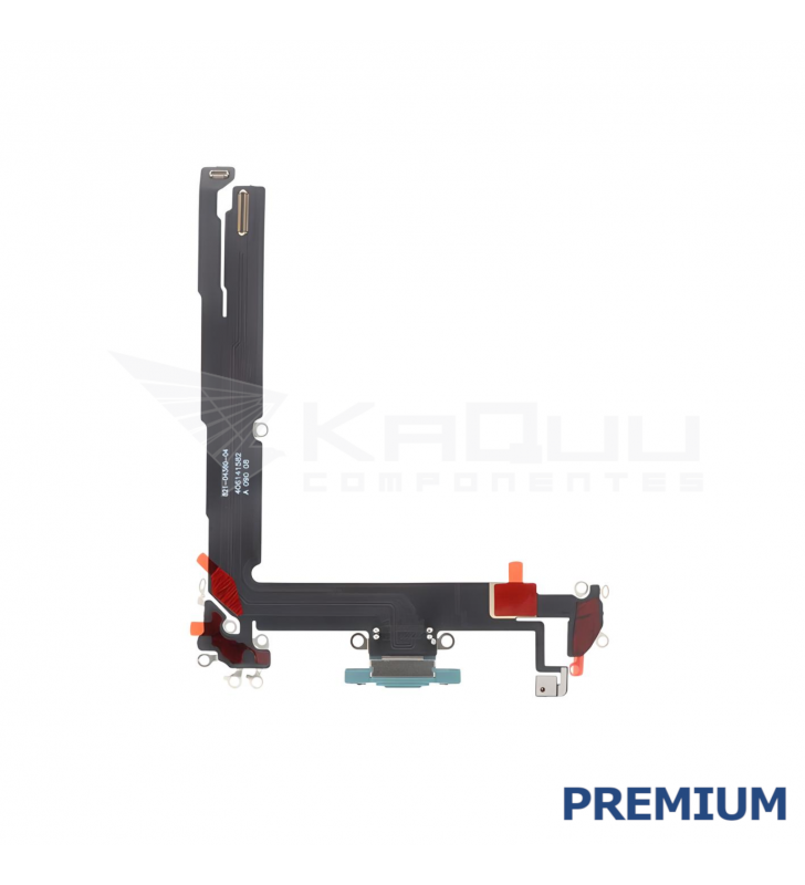 Flex Conector Carga para iPhone 16 Plus A3290 Verde Premium