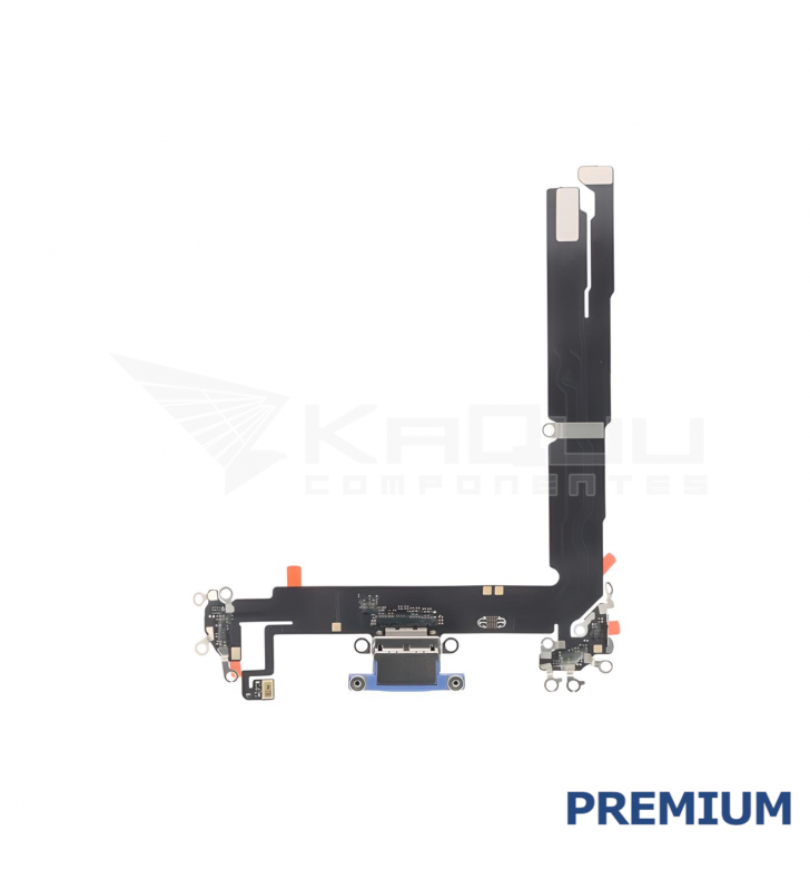 Flex Conector Carga para iPhone 16 Plus A3290 Azul Premium