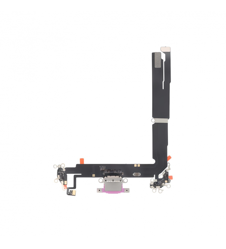 Flex Conector Carga para iPhone 16 Plus A3290 Rosa Premium