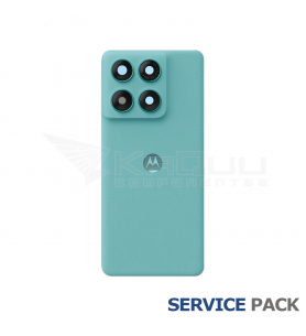 Tapa Trasera con Lente Motorola Edge 60 Fusion XT2503-4 Azul Claro 5D68C29872 Service Pack