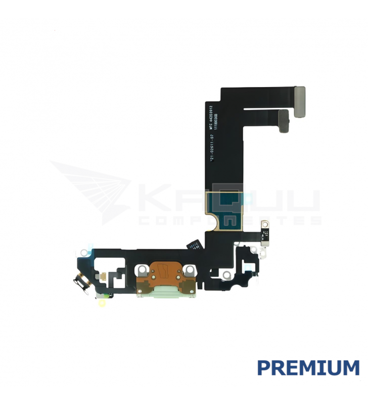 Flex Conector Carga para iPhone 12 Mini A2176 A2398 Verde Premium