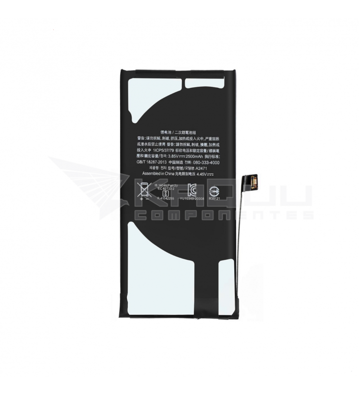Batería 2450mAh para iPhone 12 Mini A2176 A2398 Alta Capacidad Modo Diagnóstico
