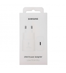 Cargador Samsung EP-T2510NWEGEU 25W Carga Rápida Blanco