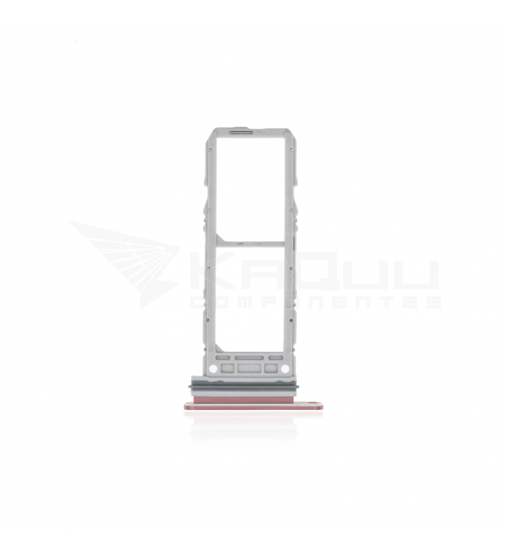 Bandeja Sim Dual para Samsung Galaxy Note 10 N970 Rosa