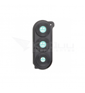 Embellecedor Cristal Cámara Lente para Samsung Galaxy Z Fold6 F956B Negro