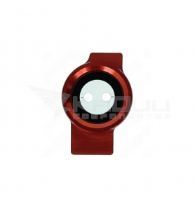Embellecedor Cristal Cámara Lente para Samsung Galaxy XCover 5 G525F Rojo