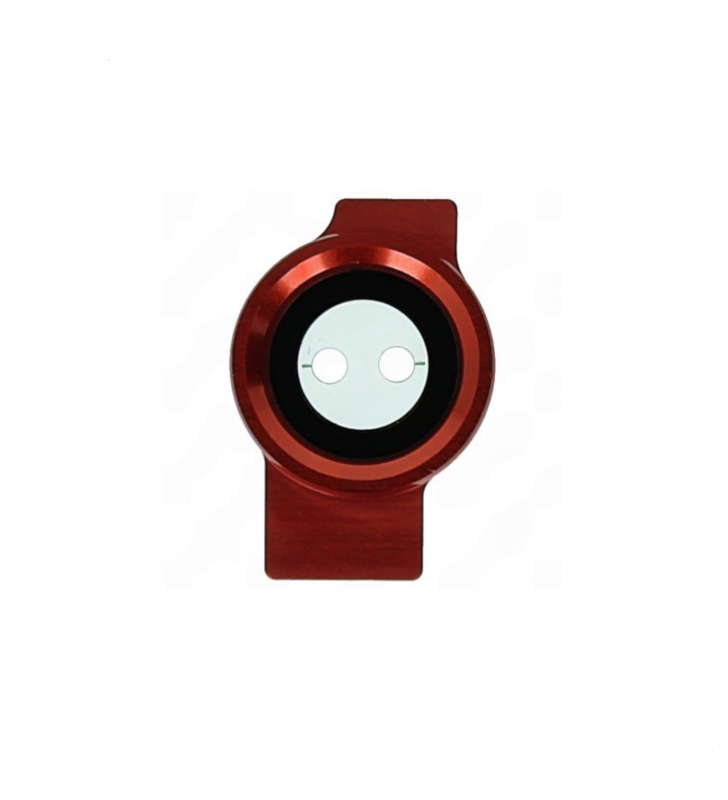 Embellecedor Cristal Cámara Lente para Samsung Galaxy XCover 5 G525F Rojo