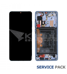 Pantalla Huawei P30 Pro, P30 Pro New Edition Breathing Crystal con BaterÍa Lcd VOG-L09 VOG-L29D 02353FUT Service Pack