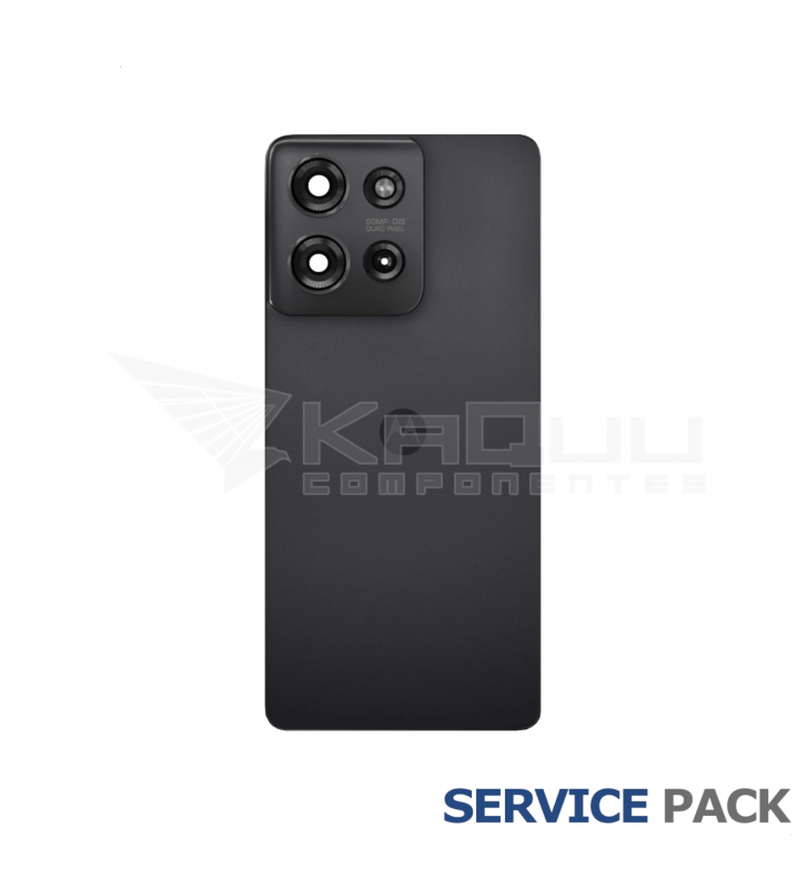 Tapa Trasera con Lente Motorola Moto G75 XT2437-2 Negro 5S58C28957 Service Pack