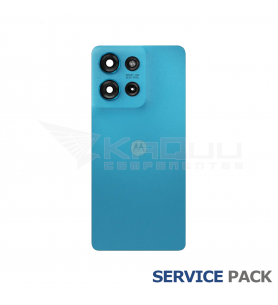 Tapa Trasera con Lente Motorola Moto G75 XT2437-2 Azul 5S58C28852 5S58C28958 Service Pack