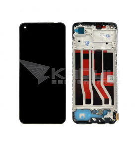 Pantalla Lcd para Oppo A74 4G CPH2219 Marco Negro OLED