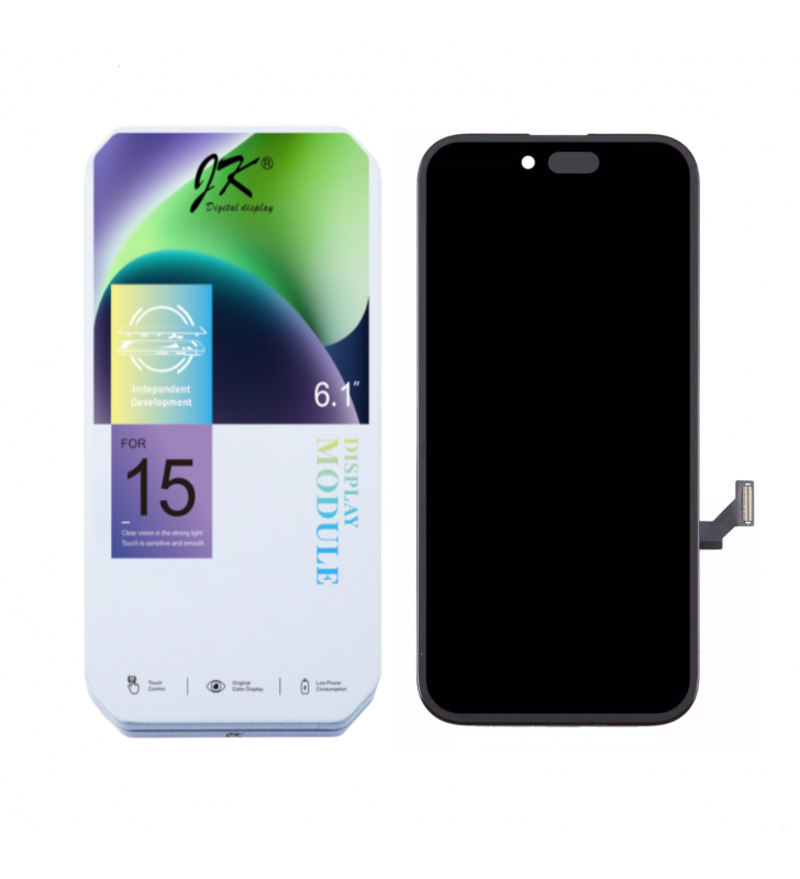 Pantalla Lcd para iPhone 15 A3090 Negro Jk Incell