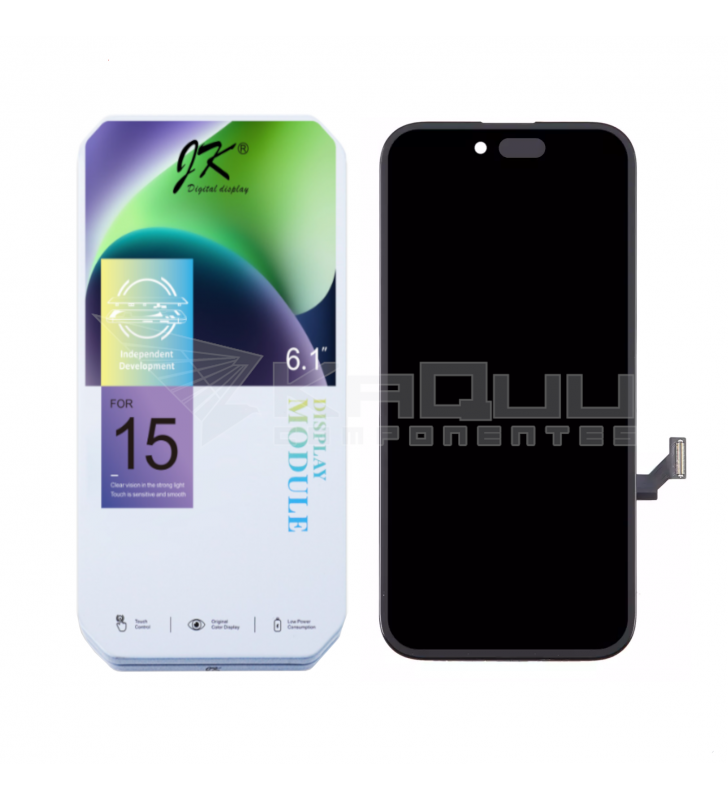 Pantalla Lcd para iPhone 15 A3090 Negro Jk Incell