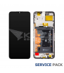 Pantalla Lcd Honor X8 5G VNE-N41 Marco Negro con Batería 0235ADAK Service Pack