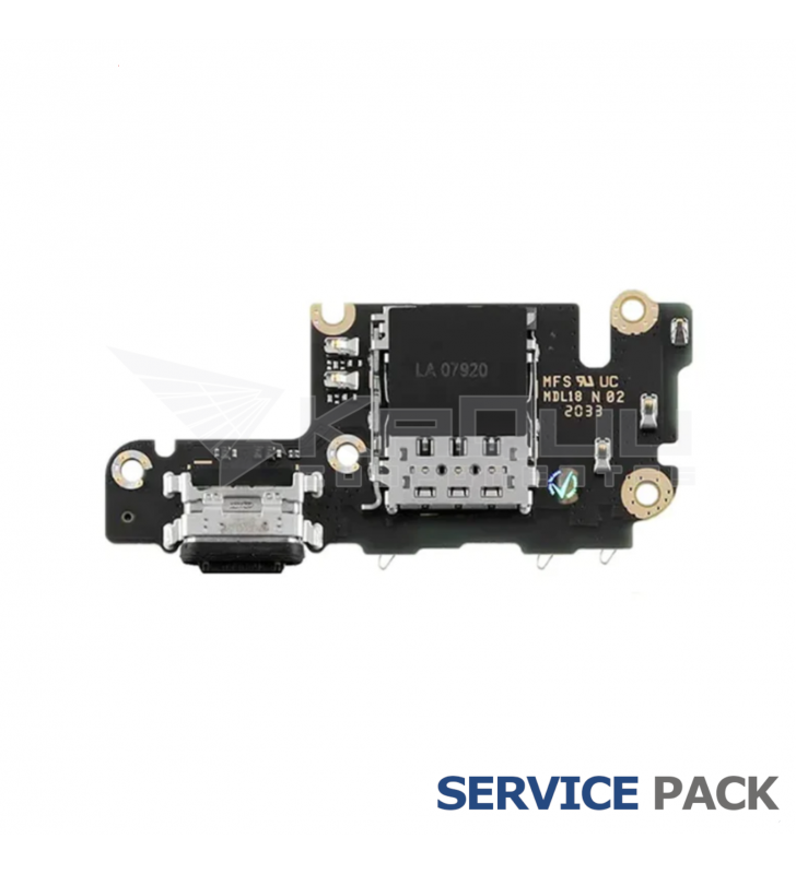 Módulo Conector Carga Xiaomi Mi 10T 5G M2007J3SY, Mi 10T Pro 5G M2007J3SG 5600010J3S00 Service Pack