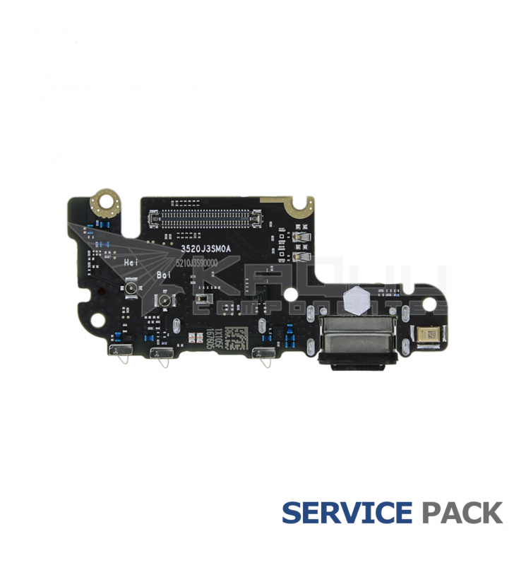 Módulo Conector Carga Xiaomi Mi 10T 5G M2007J3SY, Mi 10T Pro 5G M2007J3SG 5600010J3S00 Service Pack