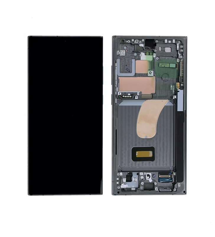 Pantalla Lcd Samsung Galaxy S23 Ultra S918B Marco Verde GH82-30466C GH82-30465C Service Pack Usado