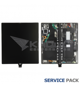 Pantalla Lcd Samsung Galaxy Z Fold7 F966B Marco Negro GH82-37548C Service Pack