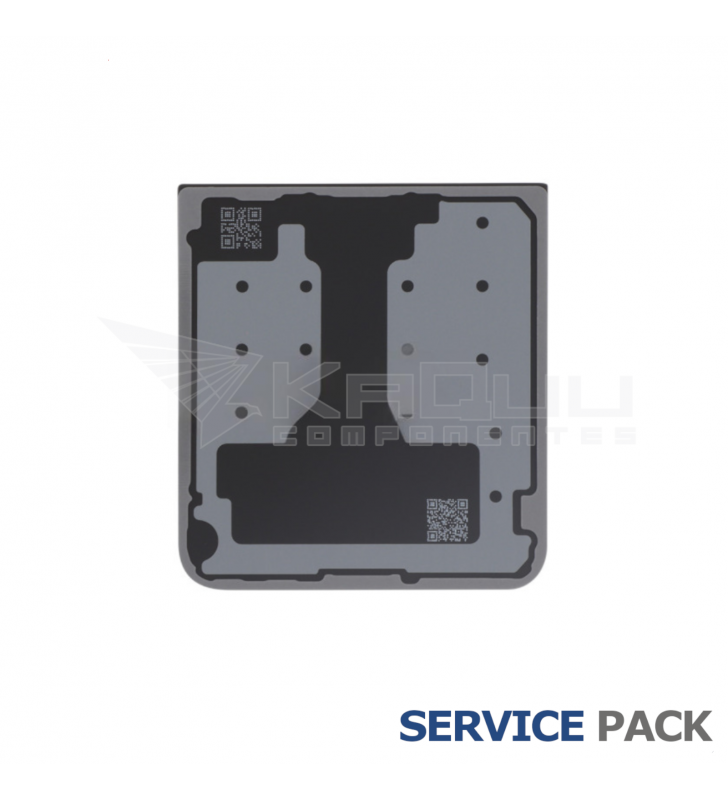 Tapa Trasera Samsung Galaxy Z Flip7 FE F761B Negro GH82-37608A Service Pack