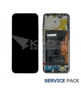 Pantalla Lcd Honor X8C ABR-LX1 Marco Negro con Batería 0235AMXP Service Pack