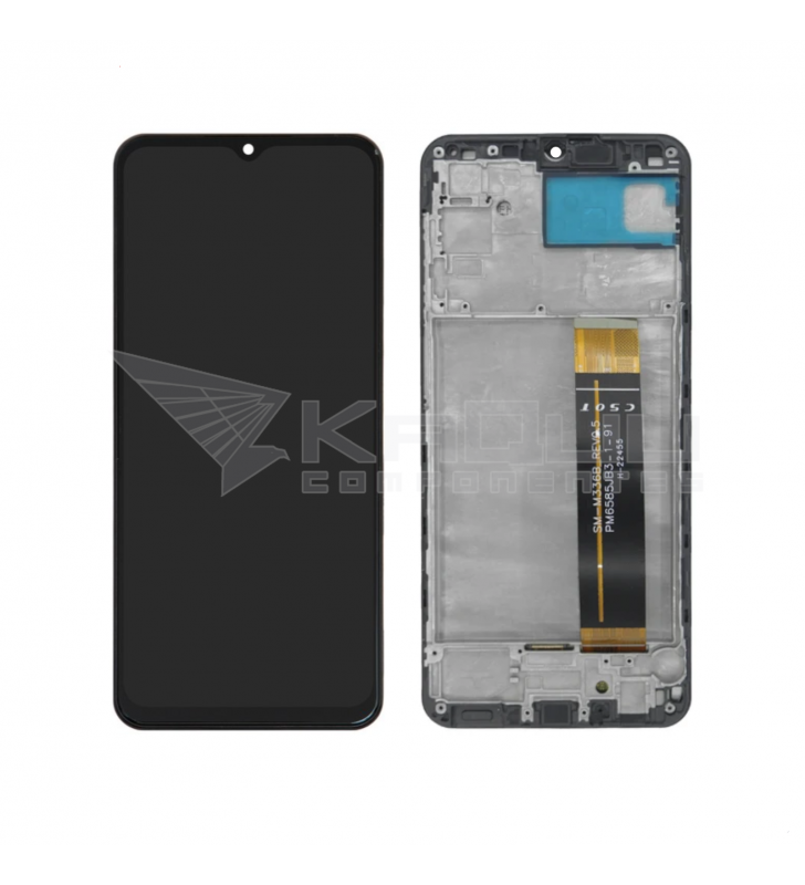 Pantalla Lcd para Samsung Galaxy M33 5G M336B Marco Negro